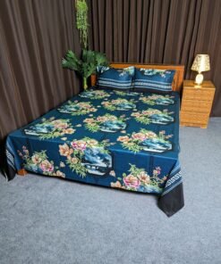 Twill Cotton Bed Sheet for Double Bed