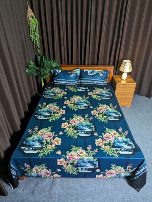 Twill Cotton Bed Sheet for Double Bed - Image 5