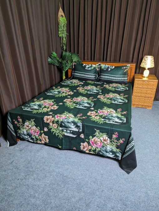 Twill Cotton Bed Sheet for Double Bed
