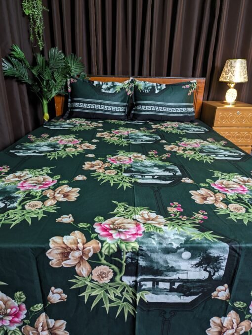 Twill Cotton Bed Sheet for Double Bed - Image 5