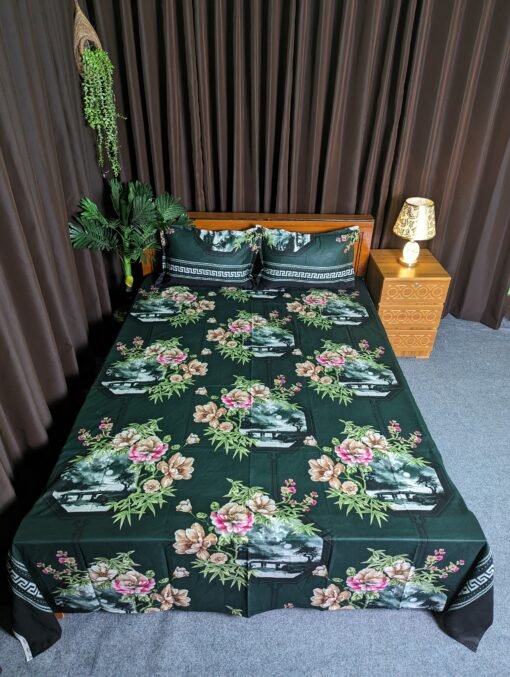 Twill Cotton Bed Sheet for Double Bed - Image 4