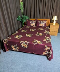 Twill Cotton Bed Sheet for Double Bed