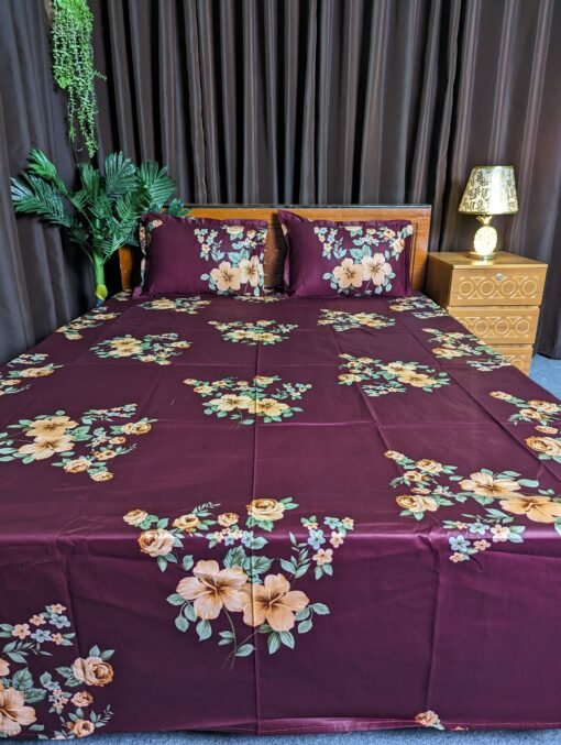 Twill Cotton Bed Sheet for Double Bed - Image 4