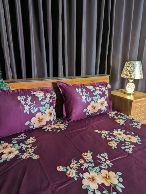Twill Cotton Bed Sheet for Double Bed - Image 3