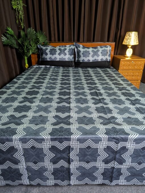 Twill Cotton Bed Sheet for Double Bed - Image 4