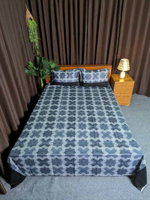 Twill Cotton Bed Sheet for Double Bed