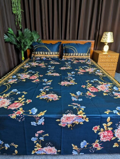 Twill Cotton Bed Sheet for Double Bed - Image 4