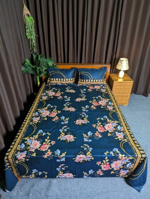 Twill Cotton Bed Sheet for Double Bed