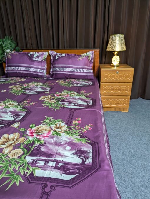 Twill Cotton Bed Sheet for Double Bed - Image 4