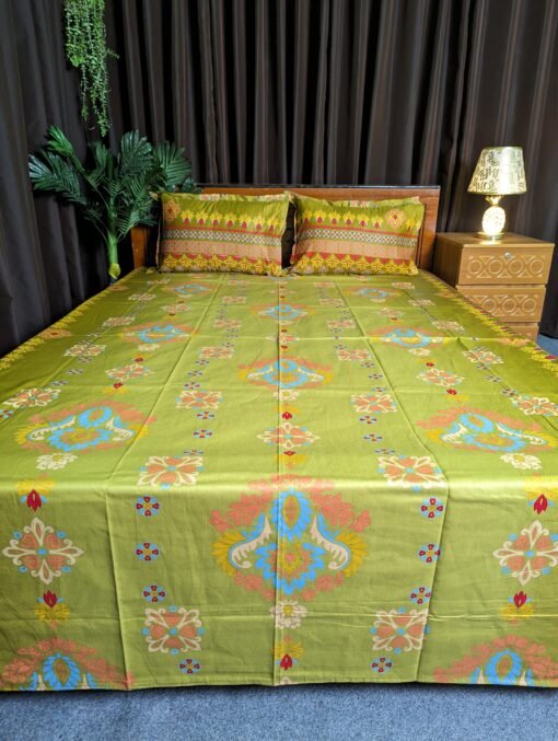Twill Cotton Bed Sheet for Double Bed - Image 4