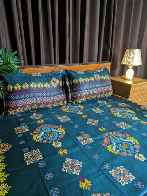 Twill Cotton Bed Sheet for Double Bed - Image 3