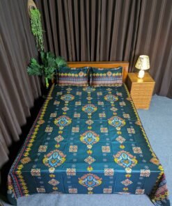 Twill Cotton Bed Sheet for Double Bed