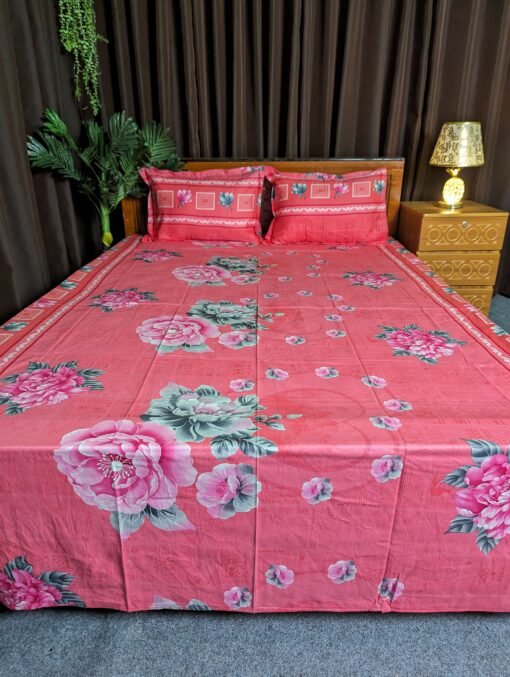 Twill Cotton Bed Sheet for Double Bed