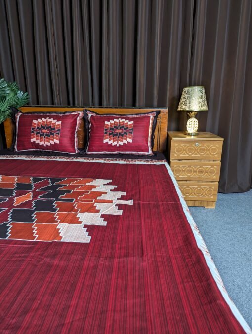 Panel Cotton Bed Sheet for Double Bed - Image 5