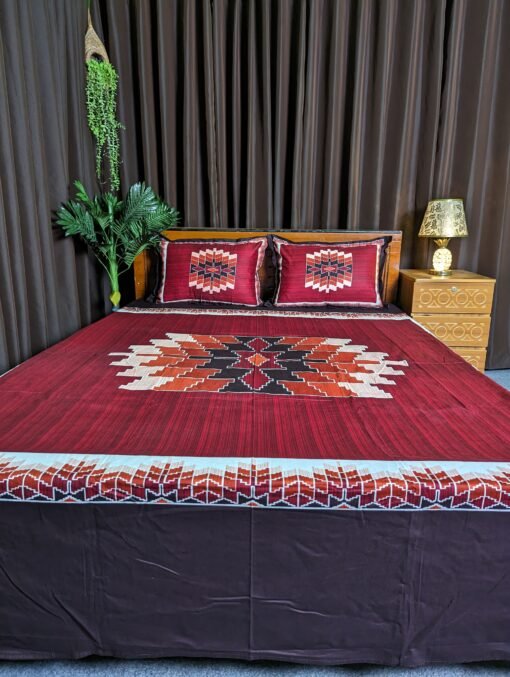 Panel Cotton Bed Sheet for Double Bed - Image 3