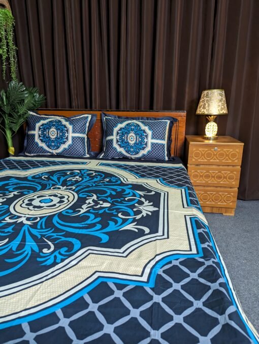 Panel Cotton Bed Sheet for Double Bed - Image 6