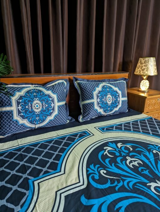 Panel Cotton Bed Sheet for Double Bed - Image 5