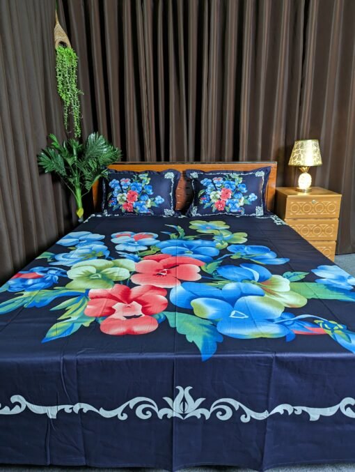 Panel Cotton Bed Sheet for Double Bed - Image 4
