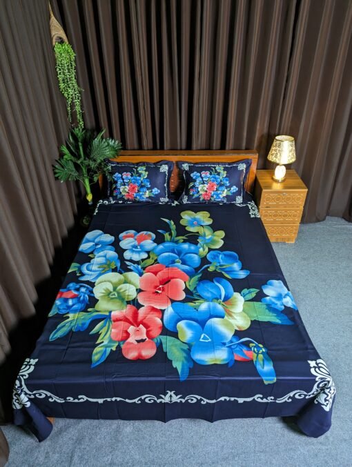 Panel Cotton Bed Sheet for Double Bed - Image 3