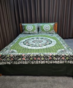 Panel Cotton Bed Sheet for Double Bed