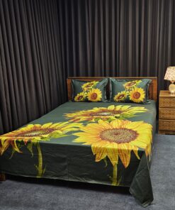 Panel Cotton Bed Sheet for Double Bed