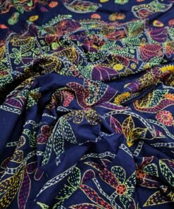 Jamalpuri Nakshi Kantha - hand stiched Quilt for All Seasons