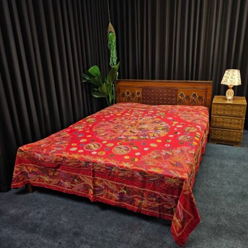 Jamalpuri Nakshi Kantha - hand stiched Quilt for All Seasons - Image 3