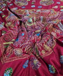 Jamalpuri Nakshi Kantha - hand stiched Quilt for All Seasons