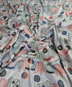 Jamalpuri Nakshi Kantha - hand stiched Quilt for All Seasons