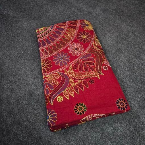 Jamalpuri Nakshi Kantha - hand stiched Quilt for All Seasons - Image 4