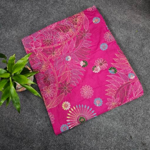 Jamalpuri Nakshi Kantha - hand stiched Quilt for All Seasons - Image 5