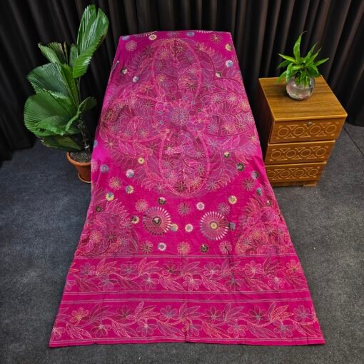 Jamalpuri Nakshi Kantha - hand stiched Quilt for All Seasons - Image 3