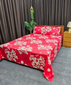 Twill Cotton Bed Sheet for Double Bed