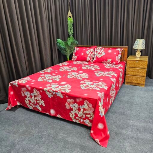 Twill Cotton Bed Sheet for Double Bed