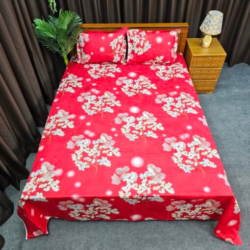 Twill Cotton Bed Sheet for Double Bed - Image 5