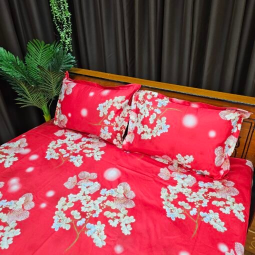 Twill Cotton Bed Sheet for Double Bed - Image 4