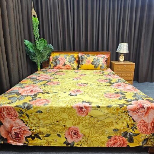 Twill Cotton Bed Sheet for Double Bed - Image 6