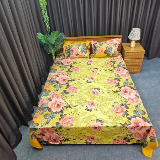 Twill Cotton Bed Sheet for Double Bed - Image 4