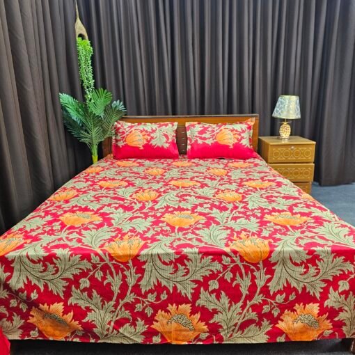 Twill Cotton Bed Sheet for Double Bed - Image 6