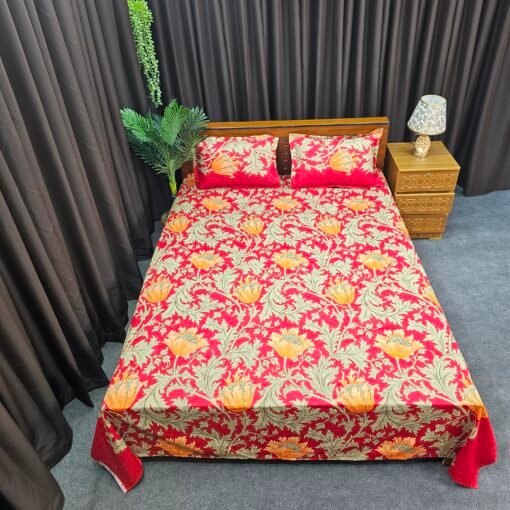 Twill Cotton Bed Sheet for Double Bed - Image 5