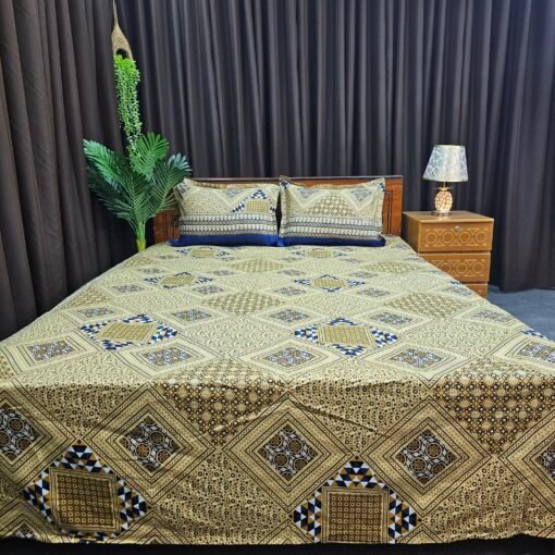 Twill Cotton Bed Sheet for Double Bed - Image 6