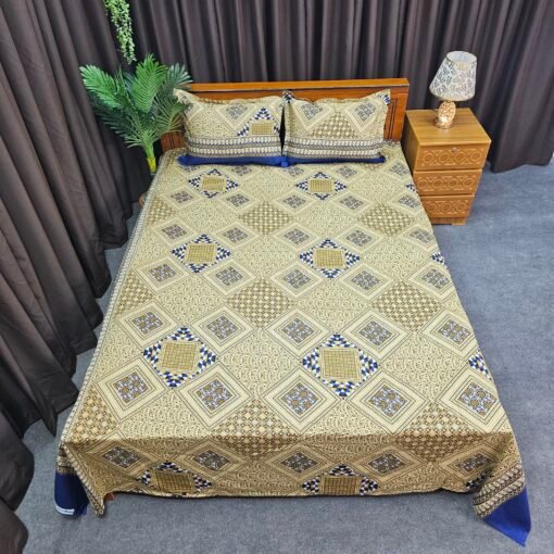 Twill Cotton Bed Sheet for Double Bed - Image 5