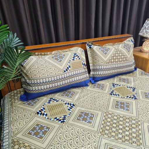 Twill Cotton Bed Sheet for Double Bed - Image 3