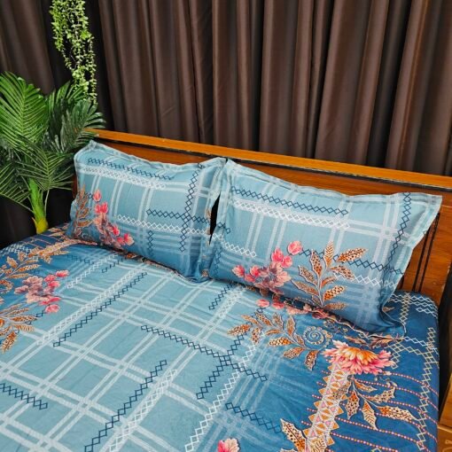 Twill Cotton Bed Sheet for Double Bed - Image 3