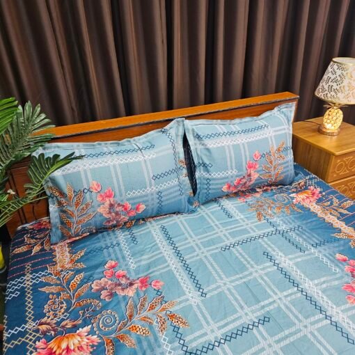 Twill Cotton Bed Sheet for Double Bed - Image 2