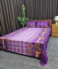 Twill Cotton Bed Sheet for Double Bed