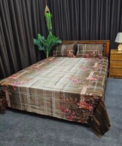 Twill Cotton Bed Sheet for Double Bed