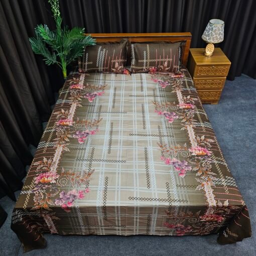 Twill Cotton Bed Sheet for Double Bed - Image 4
