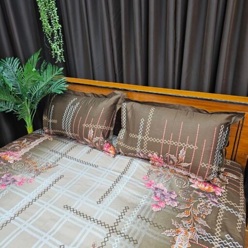 Twill Cotton Bed Sheet for Double Bed - Image 3