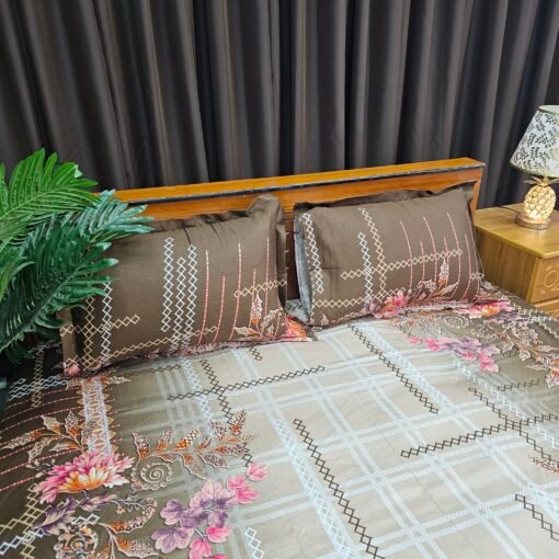 Twill Cotton Bed Sheet for Double Bed - Image 2